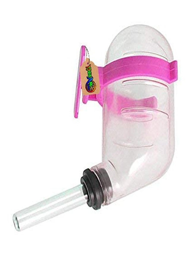 DreamAuro Vacuum Leak Proof Water Bottle for Hamster/Dwarf/Gerbil/Mice/Guinea Pig/Ferret/Rabbit (60 ml, Pink) - Image 2